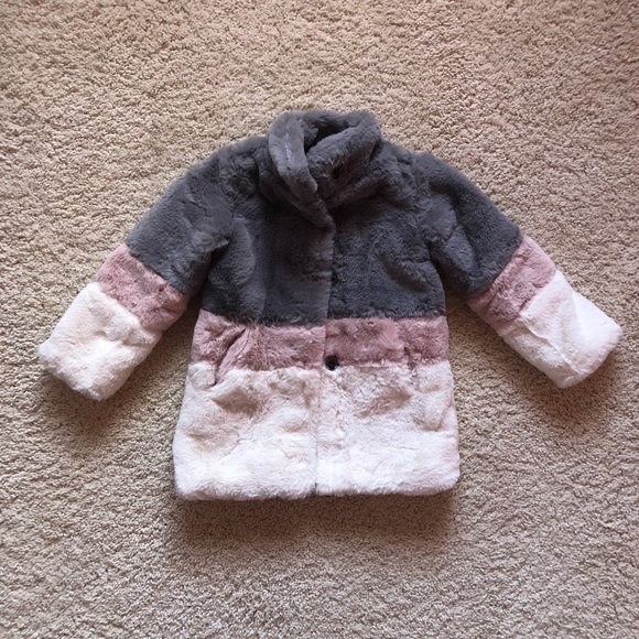 C&C California Other - C&C California Toddler Faux Fur Coat